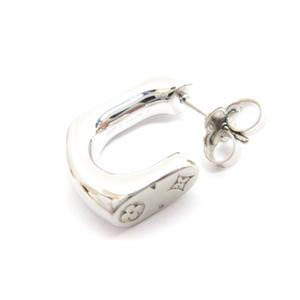 ルイヴィトン　ピアス　シルバー ルイヴィトン LOUIS VUITTON ピアス LV ビーズ イタリア製 M01859