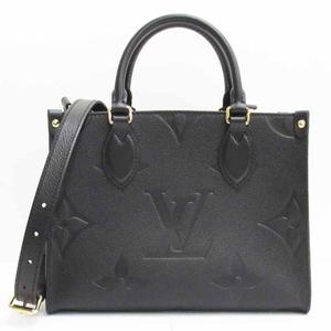 ルイヴィトン LOUIS VUITTON モノグラムアンプラント オンザゴー PM ショルダーバッグ トート 2WAY M45653 ノワール ★AA☆ レディース