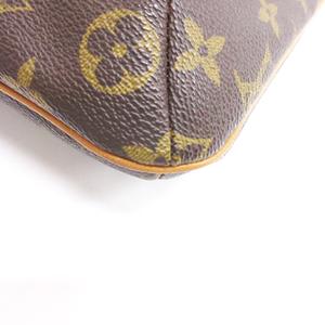ルイヴィトン LOUIS VUITTON モノグラム ミュゼット サルサ ショルダーバッグ スペイン製 M51387 ブラウン ■ECS レディース