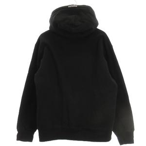 シュプリーム SUPREME 22AW Logo Hooded Sweatshirt ツノ Sロゴ スウェットパーカー プルオーバー 裏起毛 M ブラック ☆AA★ メンズ