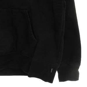 シュプリーム SUPREME 22AW Logo Hooded Sweatshirt ツノ Sロゴ スウェットパーカー プルオーバー 裏起毛 M ブラック ☆AA★ メンズ