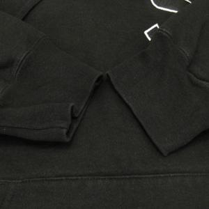 シュプリーム SUPREME 22AW Logo Hooded Sweatshirt ツノ Sロゴ スウェットパーカー プルオーバー 裏起毛 M ブラック ☆AA★ メンズ