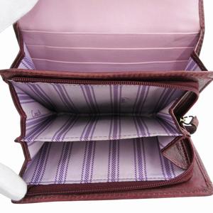 コーチ COACH オプアート 二つ折り財布 ウォレット シグネチャー レザー 紅 ボルドー /HO ■GY99 レディース