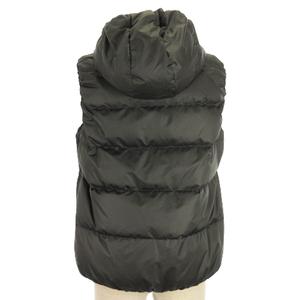 セオリーリュクス theory luxe ダウンベスト フーディ ジップアップ グレー 38 レディース