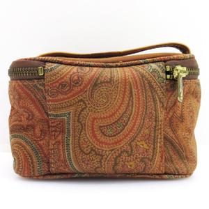 エトロ ETRO バニティ ポーチ 化粧 コスメポーチ ペイズリー柄 総柄 