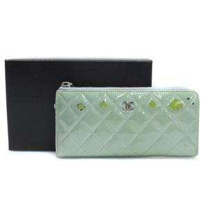 シャネル CHANEL マトラッセ ココマーク 長財布 L字ファスナー  