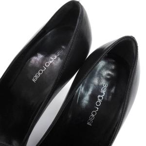 ⭐️未使用⭐️セルジオロッシ スクエアトゥ パンプス　38 ブラック バックル セルジオロッシ Sergio rossi スクエアトゥ パンプス ハイヒール