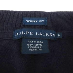 ラルフローレン RALPH LAUREN ポロシャツ 半袖 パープル M 250926E レディース