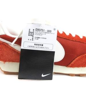 未使用品 ナイキ NIKE DX0751-800 DAYBREAK VNTG デイブレイク スニーカー 24.5cm ラッグドオレンジ 250926E ■GY51 レディース