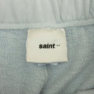 セントマイケル SAINTMICHAEL スウェット ショート パンツ ハーフ SM-HR8-0000-059 ライトブルー M ☆AA★ メンズ