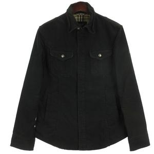 バーバリーブラックレーベル BURBERRY BLACK LABEL ジャケット ノバチェック ブラック L メンズ