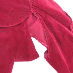 コムデギャルソン COMME des GARCONS 片袖 つけ襟 カットオフ 装飾  