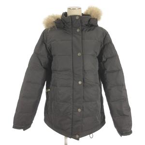 フェニックス PHENIX ダウンジャケット フーディ ファー グレー系 11 4 ■FF レディース