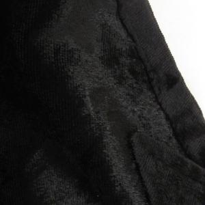 ポールスミス PAUL SMITH ベロア シャツ 長袖 ブラック M ■GY12 メンズ