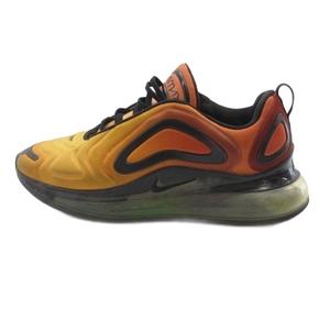ナイキ NIKE AIR MAX 720 スニーカー 25cm オレンジ ブラック AO2924-800 メンズ