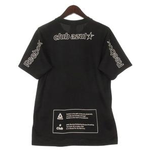 リーボック Reebok × AZUL club azul プリント Tシャツ 半袖 ブラック M 260413E メンズ