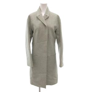 ジルサンダー JIL SANDER ウール チェスターコート ひざ丈 ライトグレー /FF ■GY74 レディース