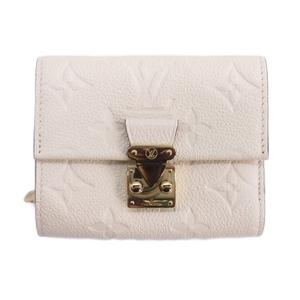 ルイヴィトン LOUIS VUITTON ポルトフォイユ メティスコンパクト 三つ折り財布 モノグラム アンプラント クレーム アイボリー M81071 ☆AA★ レディース