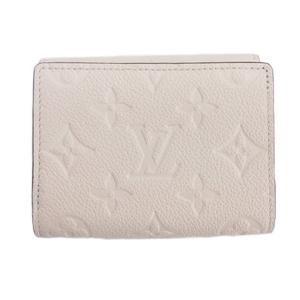 ルイヴィトン LOUIS VUITTON ポルトフォイユ メティスコンパクト 三つ折り財布 モノグラム アンプラント クレーム アイボリー M81071 ☆AA★ レディース