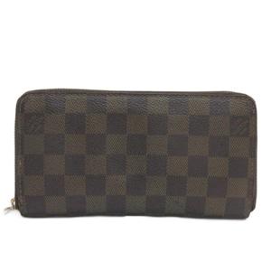 ルイヴィトン LOUIS VUITTON ダミエ ジッピーウォレット 長財布 N60015 ブラウン メンズ レディース