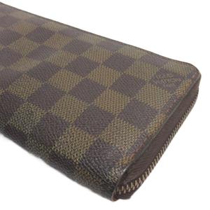 ルイヴィトン LOUIS VUITTON ダミエ ジッピーウォレット 長財布 N60015 ブラウン メンズ レディース
