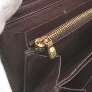 ルイヴィトン LOUIS VUITTON ダミエ ジッピーウォレット 長財布 N60015 ブラウン メンズ レディース