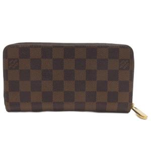 ルイヴィトン LOUIS VUITTON ダミエ ジッピーウォレット 長財布 N41661 ブラウン メンズ レディース