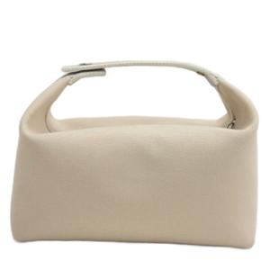 エルメス HERMES ブリッドアブラック GM ハンドバッグ ポーチ フランス製 ベージュ系 ☆AA★ レディース