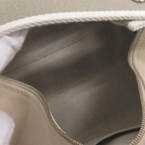 エルメス HERMES ブリッドアブラック GM ハンドバッグ ポーチ フランス製 ベージュ系 ☆AA★ レディース