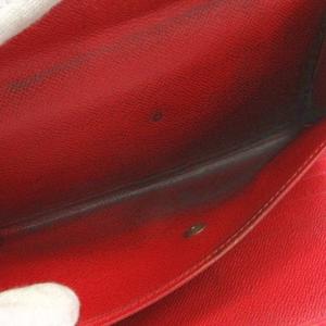 ルイヴィトン LOUIS VUITTON エピ ポルトトレゾーレインターナショナル 三つ折り 長財布 レザー レッド M63387 レディース