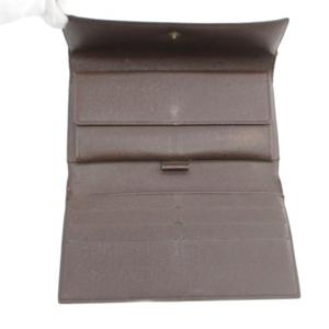 ルイヴィトン LOUIS VUITTON ダミエ ポルトトレゾーレインターナショナル 三つ折り 長財布 ブラウン N61215 メンズ レディース