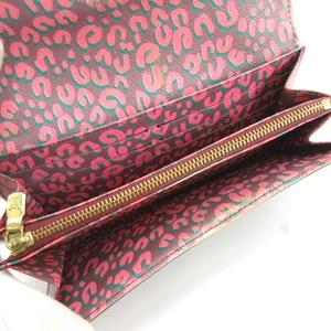 ルイヴィトン LOUIS VUITTON モノグラム レオパード柄 ポルトフォイユ サラ 二つ折り 長財布 ブラウン M60106 レディース