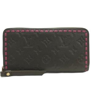 ルイヴィトン LOUIS VUITTON アンプラント ジッピーウォレット 長財布 M62451 カーキ レディース