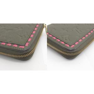 ルイヴィトン LOUIS VUITTON アンプラント ジッピーウォレット 長財布 M62451 カーキ レディース