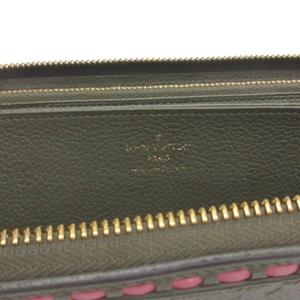 ルイヴィトン LOUIS VUITTON アンプラント ジッピーウォレット 長財布 M62451 カーキ レディース