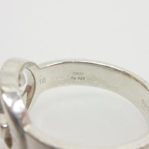グッチ GUCCI インターロッキングG リング 指輪 シルバー 925 16号 計5.1g メンズ レディース