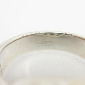 グッチ GUCCI インターロッキングG リング 指輪 シルバー 925 16号 計5.1g メンズ レディース