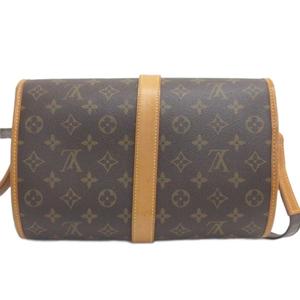 ルイヴィトン LOUIS VUITTON マヌル モノグラム ショルダーバッグ M51369 ブラウン レディース