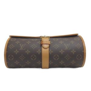 ルイヴィトン LOUIS VUITTON マヌル モノグラム ショルダーバッグ M51369 ブラウン レディース