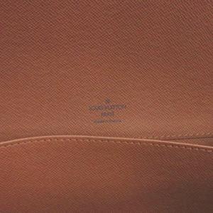 ルイヴィトン LOUIS VUITTON マヌル モノグラム ショルダーバッグ M51369 ブラウン レディース