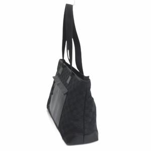 グッチ GUCCI GGキャンバス トートバッグ 34339 ブラック レディース