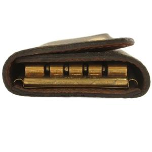 ルイヴィトン LOUIS VUITTON モノグラム ミュルティクレ4 キーケース M62631 4連 ブラウン メンズ レディース