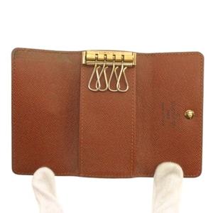 ルイヴィトン LOUIS VUITTON モノグラム ミュルティクレ4 キーケース M62631 4連 ブラウン メンズ レディース
