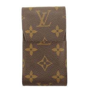 ルイヴィトン LOUIS VUITTON モノグラム シガレットケース M63024 ブラウン メンズ レディース