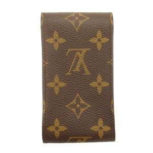 ルイヴィトン LOUIS VUITTON モノグラム シガレットケース M63024 ブラウン メンズ レディース