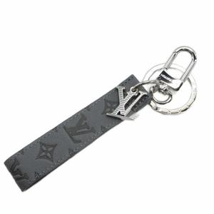 ルイヴィトン LOUIS VUITTON キーホルダー ドラゴンヌ モノグラム LVシャドウ レザー グレー M82373 ☆AA★ メンズ