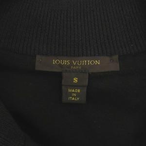 ルイヴィトン LOUIS VUITTON ハーフジップ トレーナー ニット ウール カシミヤ混 ブラック S メンズ