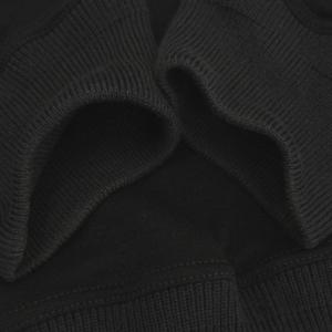 ルイヴィトン LOUIS VUITTON ハーフジップ トレーナー ニット ウール カシミヤ混 ブラック S メンズ