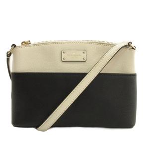 ケイトスペード KATE SPADE Millie Grove Street ショルダーバッグ ブラック ホワイト 260810E 鞄 ■GY09 レディース