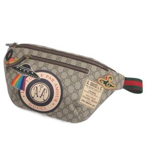 グッチ GUCCI クーリエ GGスプリーム ボディバッグ ショルダー 529711 ベージュ レディース